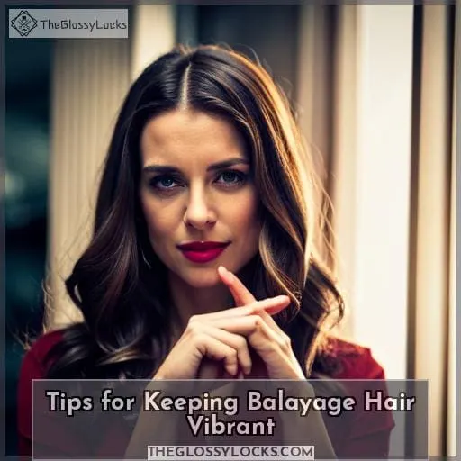Tips for Keeping Balayage Hair Vibrant