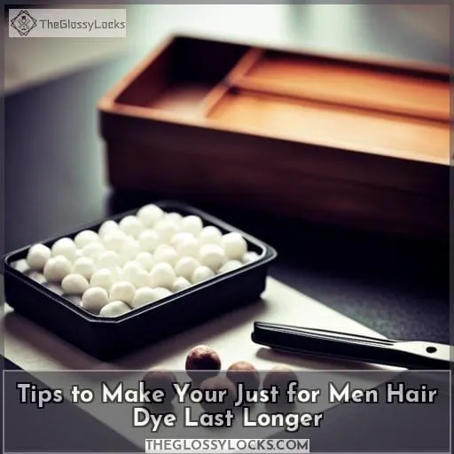 Tips to Make Your Just for Men Hair Dye Last Longer