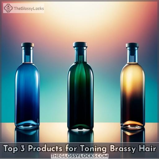 Top 3 Products for Toning Brassy Hair