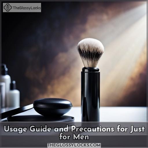 Usage Guide and Precautions for Just for Men Usage Guide and Precautions for Just for Men