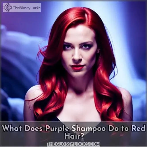 What Does Purple Shampoo Do to Red Hair