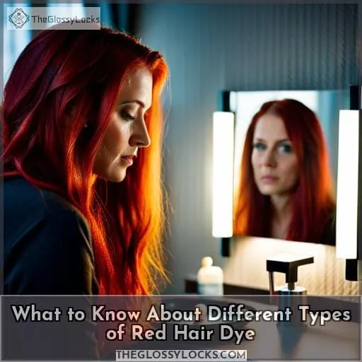 What to Know About Different Types of Red Hair Dye