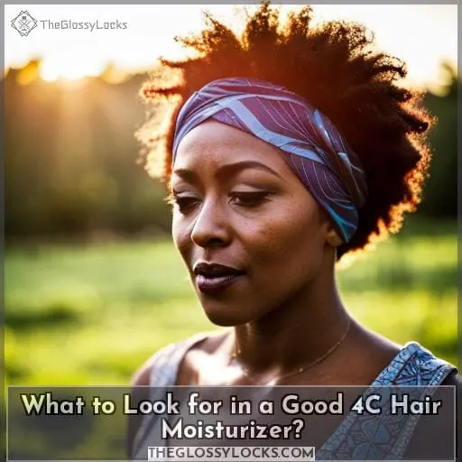What to Look for in a Good 4C Hair Moisturizer