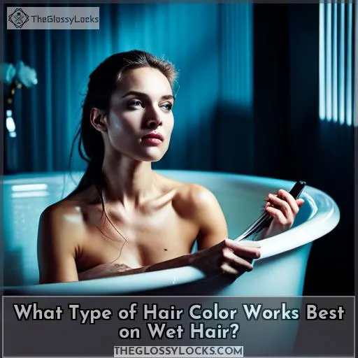 What Type of Hair Color Works Best on Wet Hair