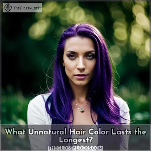 What Unnatural Hair Color Lasts the Longest
