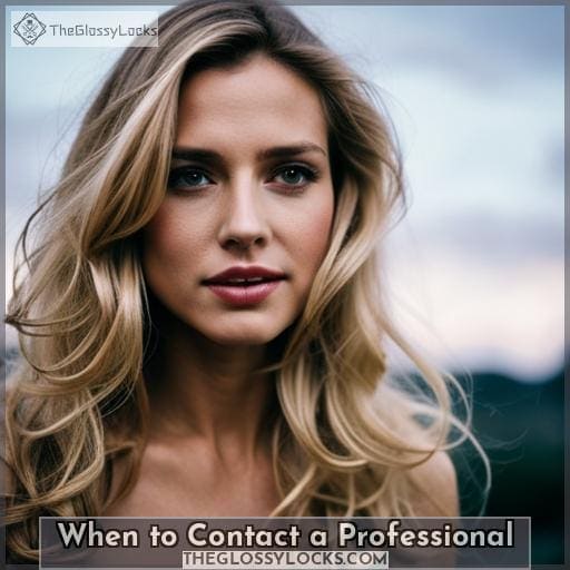 When to Contact a Professional