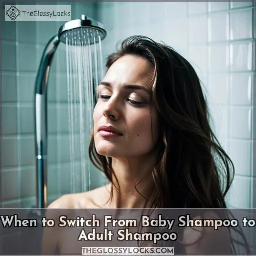 When to Switch From Baby Shampoo to Adult Shampoo