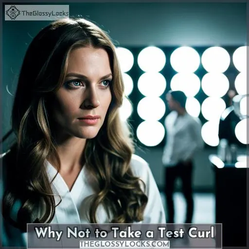 Why Not to Take a Test Curl