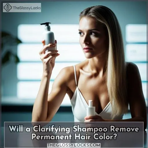 Will a Clarifying Shampoo Remove Permanent Hair Color