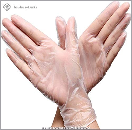 100 PCS Disposable Clear Gloves
