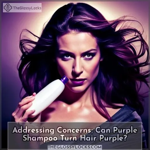 Addressing Concerns: Can Purple Shampoo Turn Hair Purple
