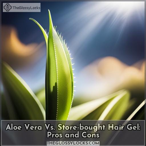 Aloe Vera Vs. Store-bought Hair Gel: Pros and Cons