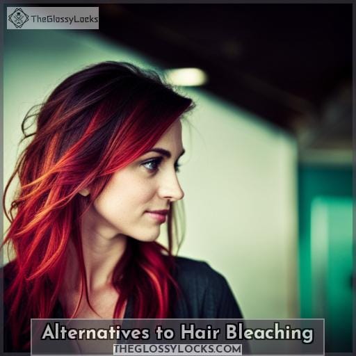 Alternatives to Hair Bleaching