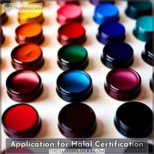 Application for Halal Certification