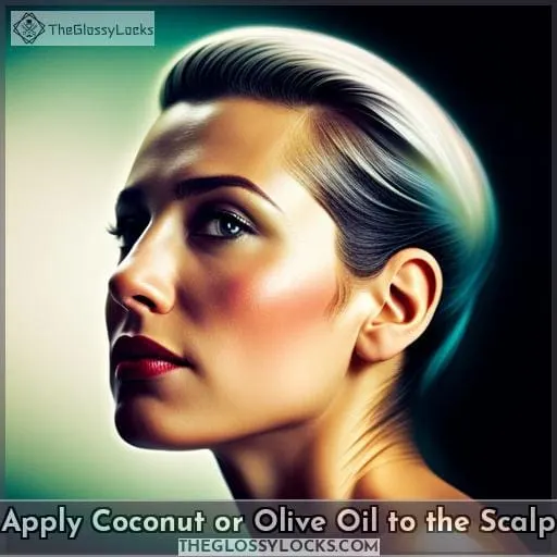 Apply Coconut or Olive Oil to the Scalp