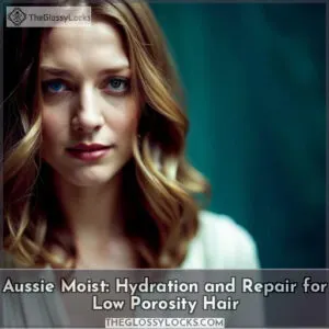 aussie moist low porosity hair