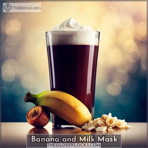 Banana and Milk Mask