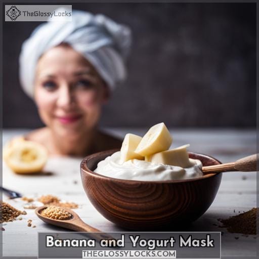 Banana and Yogurt Mask