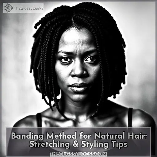 banding method for natural hair