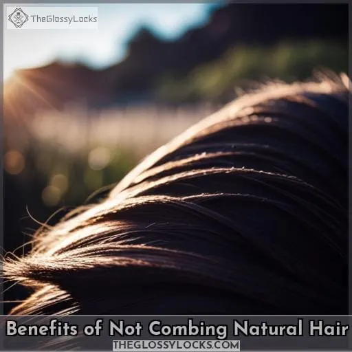 Benefits of Not Combing Natural Hair