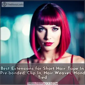 best extensions for short hair