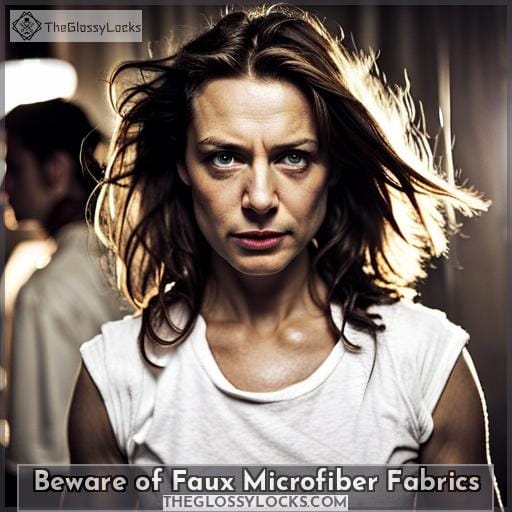 Beware of Faux Microfiber Fabrics