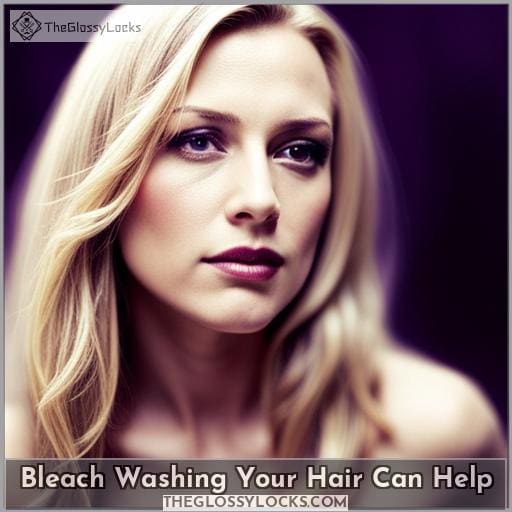 Bleach Washing Your Hair Can Help Bleach Washing Your Hair Can Help
