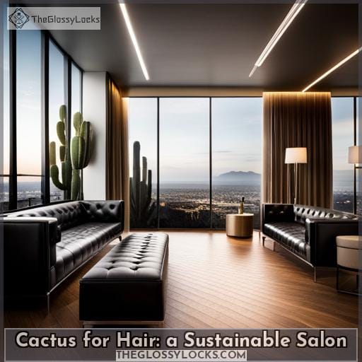 Cactus for Hair: a Sustainable Salon