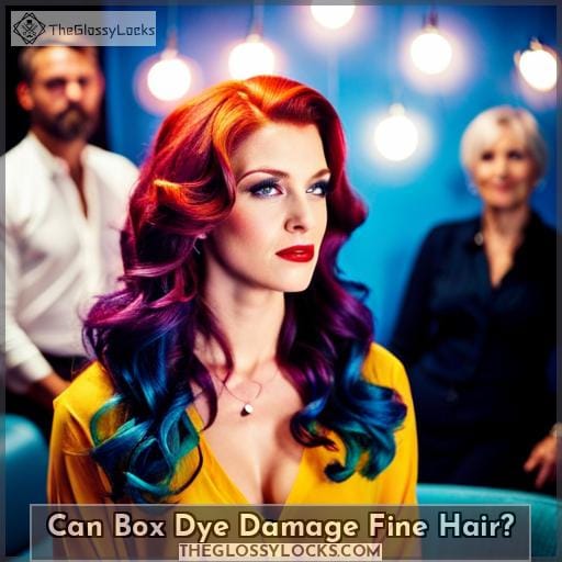 Can Box Dye Damage Fine Hair