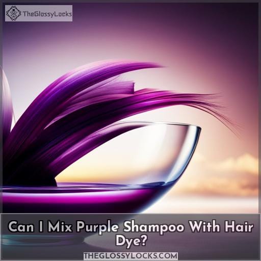 Can I Mix Purple Shampoo With Hair Dye