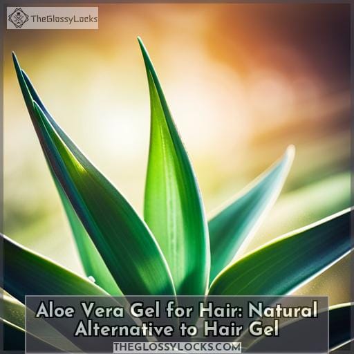 can i use aloe vera instead of hair gel