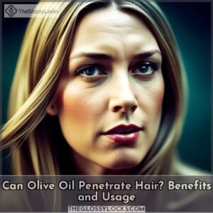 can olive oil penetrate the hair