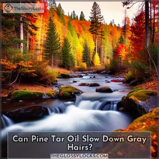 Can Pine Tar Oil Slow Down Gray Hairs