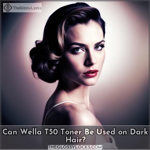 Can Wella T50 Toner Be Used on Dark Hair