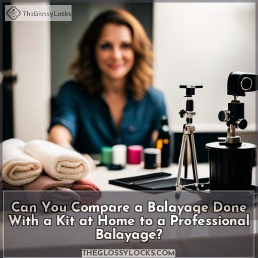 Can You Compare a Balayage Done With a Kit at Home to a Professional Balayage