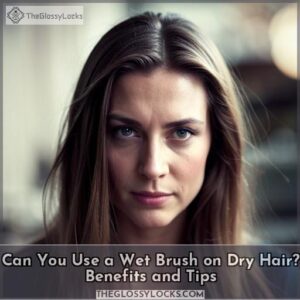 can you use wet brush on dry hair