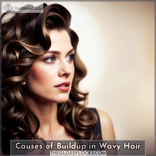 Causes of Buildup in Wavy Hair