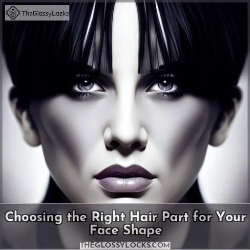 Choosing the Right Hair Part for Your Face Shape