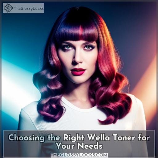 Choosing the Right Wella Toner for Your Needs