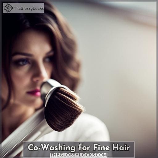 Co-Washing for Fine Hair