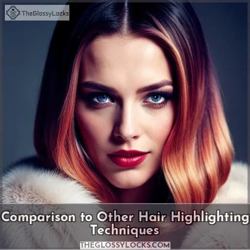 Comparison to Other Hair Highlighting Techniques