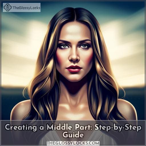 Creating a Middle Part: Step-by-Step Guide