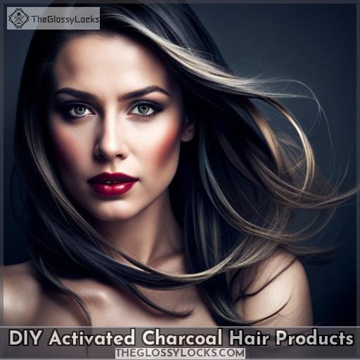 DIY Activated Charcoal Hair Products