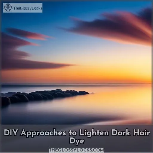 DIY Approaches to Lighten Dark Hair Dye