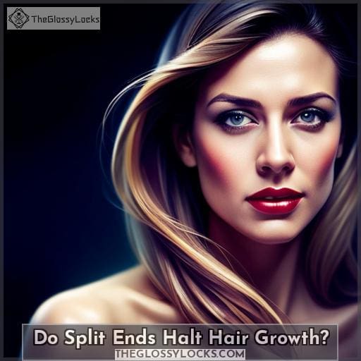 do split ends stop hair growth do split ends stop hair growth