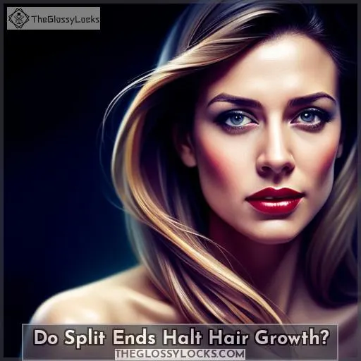 do split ends stop hair growth