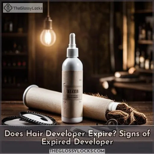 does hair developer expire