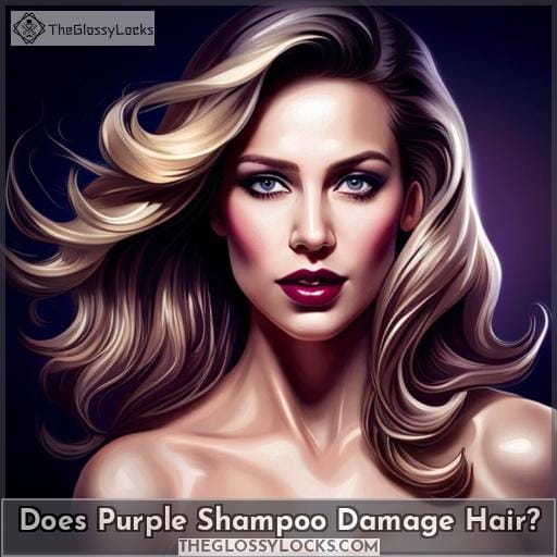 Does Purple Shampoo Damage Hair