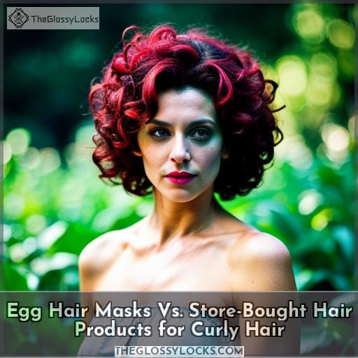 Egg Hair Masks Vs. Store-Bought Hair Products for Curly Hair