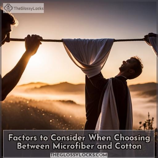 Factors to Consider When Choosing Between Microfiber and Cotton
